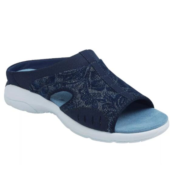 NEW Easy Spirit Women's Traciee Lightweight Flat Easy-On Sandals Size 8M - Picture 1 of 6